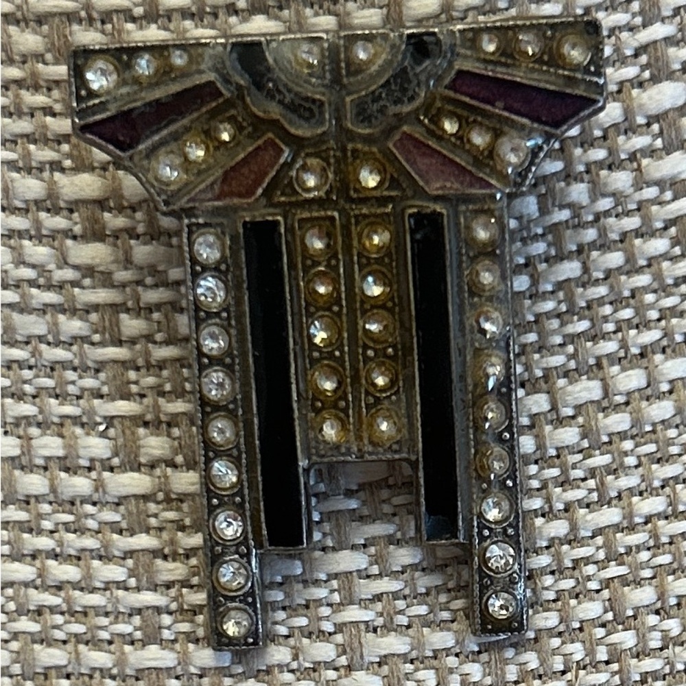 Pierre Bex Art Deco Brooch France